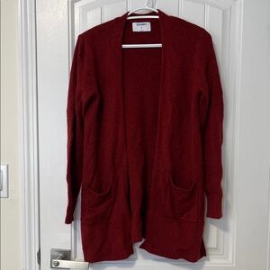 Old Navy Women's Deep Red Cardigan